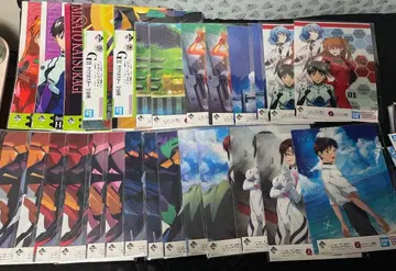 에반게리온 제일복권 정리 타월 클리어 파일 포스터