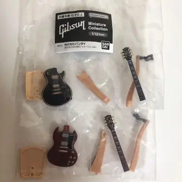 Gibson 가챠 미니어처 컬렉션