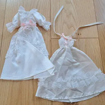 타카라 바비 제니짱 아웃핏 화이트 드레스