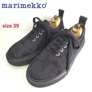 [ marimekko ] 새상품급 캔버스 스니커즈 우니코 39