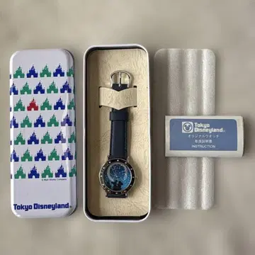도쿄 디즈니랜드 미키 시계 네이비 오리지널 워치