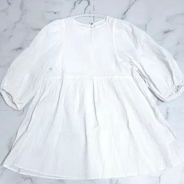 그린 라벨 릴랙싱 튜닉 화이트 사커 원단 FREE 프리