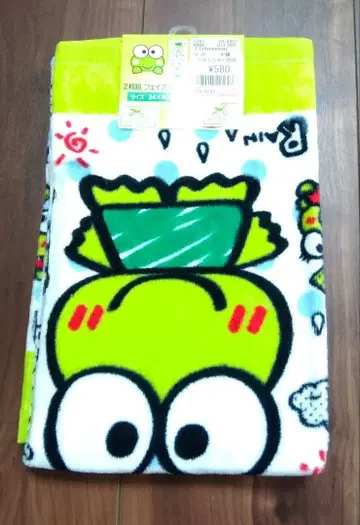미사용 새상품 산리오 케로케로케로피 페이스 타월 헤이세이 레트로 레어