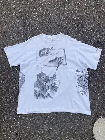 90's M.C.ESCHER 에셔 멀티 XL 사이즈