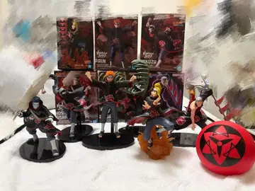 NARUTO 아카츠키 피규어 6체 세트 룸 라이트