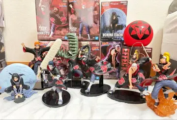 NARUTO 아카츠키 피규어 6체 세트 룸 라이트 이타치