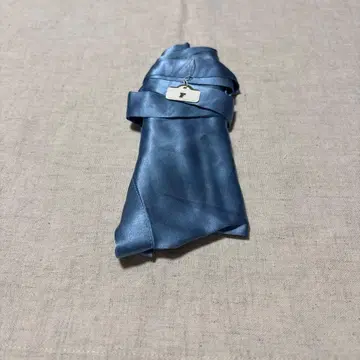 781 파란색 실크 소재 하카마 100% 실크