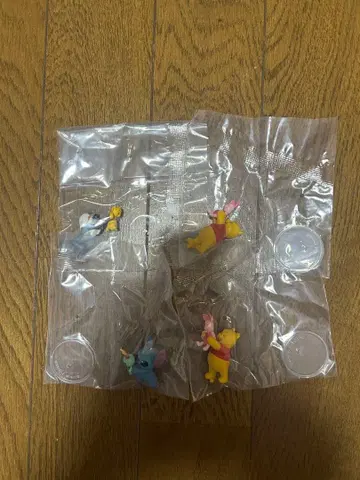 디즈니 캐릭터 흉내내기 마스코트 3종 4개 세트