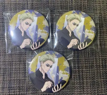 주술회전 스이파라 스위츠 파라다이스 나나미 켄토 75mm 캔뱃지 3개
