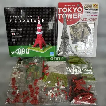 nanoblock 도쿄 타워 280개 메탈릭 나노 퍼즐