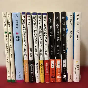 소설 묶음 판매 야마다 유스케/츠지무라 미즈키/이누이 쿠루미