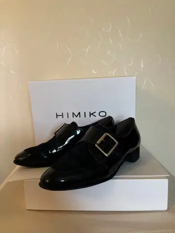 HIMIKO 소가죽 버클 스트랩 로퍼 (몽크 스트랩 슈즈)