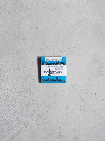 'The Jazz Club of Sarasota' 97 Pin badge