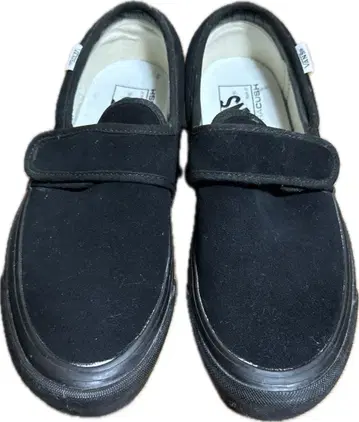 VANS 애너하임 Style47 슬립온 벨크로 25.5cm 블랙