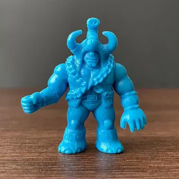 근육맨 지우개 (당시 물건) 왕위쟁탈편 파트 1 맘모스맨 (파랑)