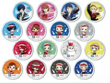 페르소나 3 리로드 라운드 원 콜라보 아크릴 코스터 컴프 16종류