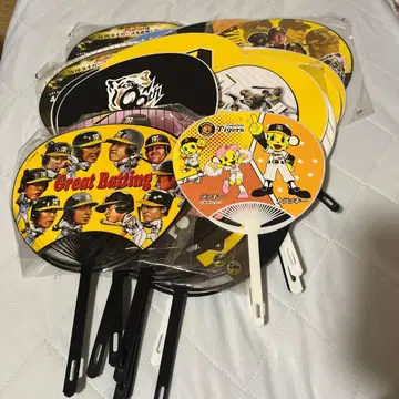 한신 타이거즈 한신 타이거즈 부채 묶음 판매 30장