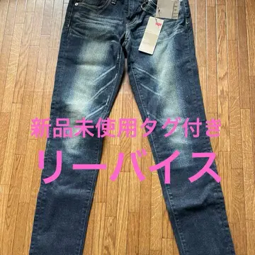 택 포함 미사용 새상품 리바이스 슬림 데님 여성용 25인치