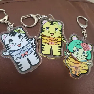후낫시 OSAKA 10TH 후낫시 호랑이 패턴 아크릴 키링