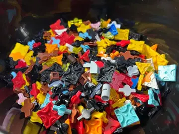 LaQ 컬러풀 플라스틱 블록 360 g