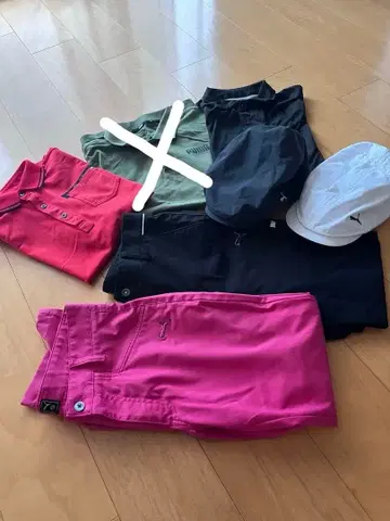 푸마 골프웨어 7세트! 오렌지 캡 추가했습니다!