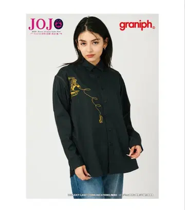 graniph 그라니프 죠죠 황금의 바람 부챠라티 셔츠 미사용 새상품