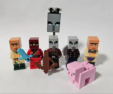 레고 마인크래프트 21160 일리거의 습격 부속 미니 피규어 주민 카이