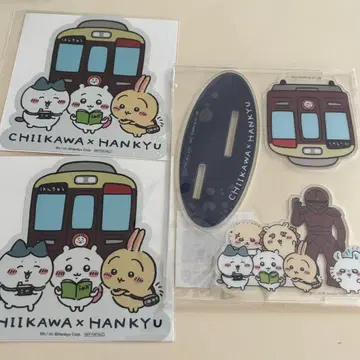 치이카와 한큐 치이카와 스티커 아크릴 스탠드 아크릴 스탠드