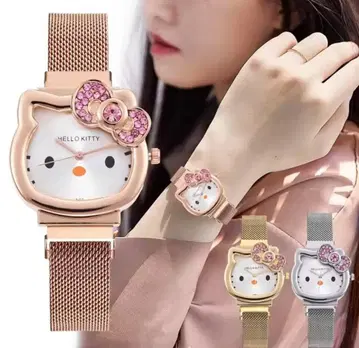 헬로키티 손목시계 pinkGOLD