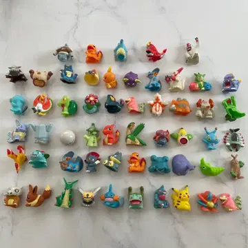 포켓몬 포켓몬 키즈 포켓몬 피규어 세트 손가락 인형 50개 이상