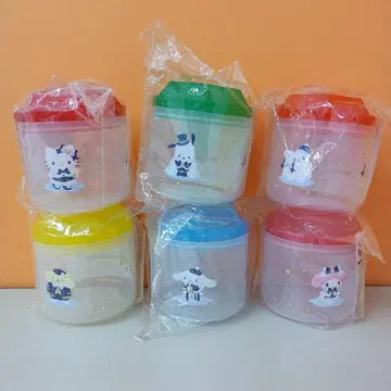 미개봉 산리오 Happy 복권 캐니스터 6종 묶음 판매 키티 시나몬