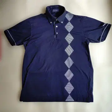 폴 스튜어트 스포츠 네이비 피케 셔츠 LL