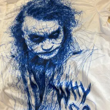 조커 호아킨 피닉스, T셔츠 XL 사이즈