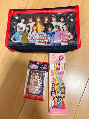 모닝구 무스메 필통 연필 리필심