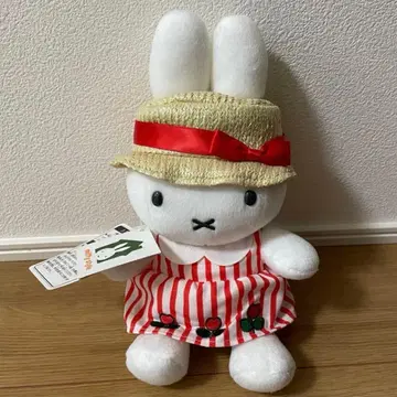 세키구치 미피 스트라이프 봉제 인형