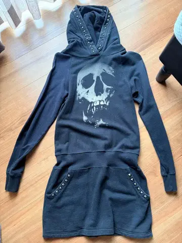 Hysteric Glamour 스컬베리 프린트 후드티