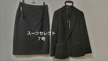 미사용 슈트 셀렉트 블랙 비즈니스 정장 자켓 스커트 세트