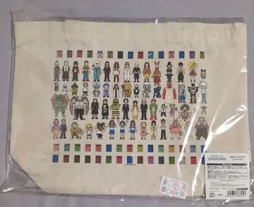 금색의 갓슈 원화전 토트백