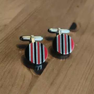 폴스미스 스트라이프 디자인 커프스링크