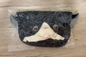 신일본 프로레슬링 타카하시 히로무 고양이 얼굴 파우치 귀 포함 블랙