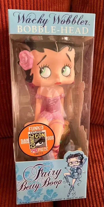 [ 240체 한정판 ] 베티 부프 Funko 페어리 코믹콘 한정판 초레어