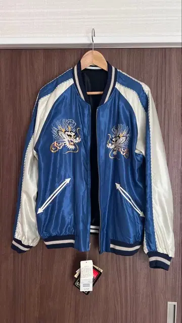 미사용 새상품 테일러 토요 x BEAMS MLB 스카잔 메츠 M입니다