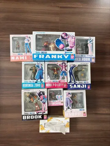 원피스 Figuarts 피규어 9세트 BANDAI
