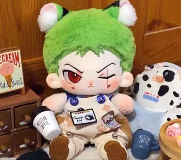 20cm 초 귀여운 옷 갈아입기 봉제 인형 조로