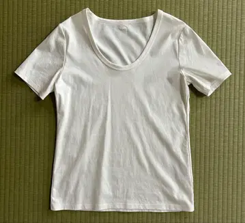 anuans 실크 터치 코튼 U넥 T M 사이즈