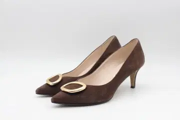 75 DIANA 다이애나 천연 가죽 버클 펌프스(23.5cm) 새상품급