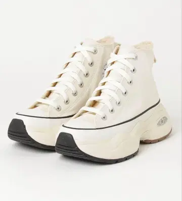 CONVERSE 통굽 하이컷 스니커즈 화이트