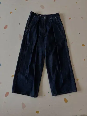 DRIES VAN NOTEN 와이드 레그 데님 34 드리스반노튼