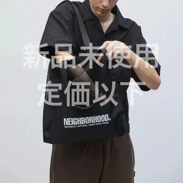 정가 이하 NEIGHBORHOOD 메쉬 토트백 네이버후드