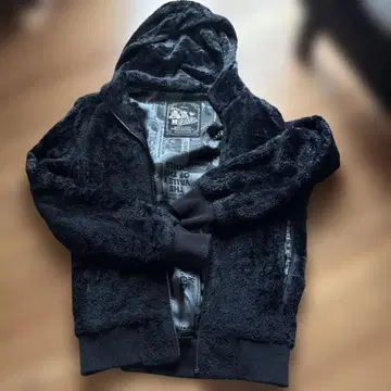 HYSTERIC GLAMOUR 플리스 자켓 블랙